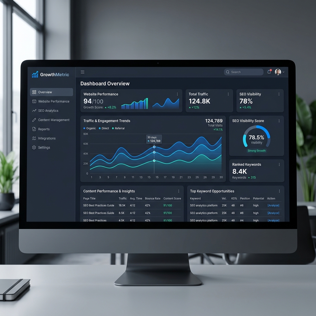 Sahasra Web Platform Interface